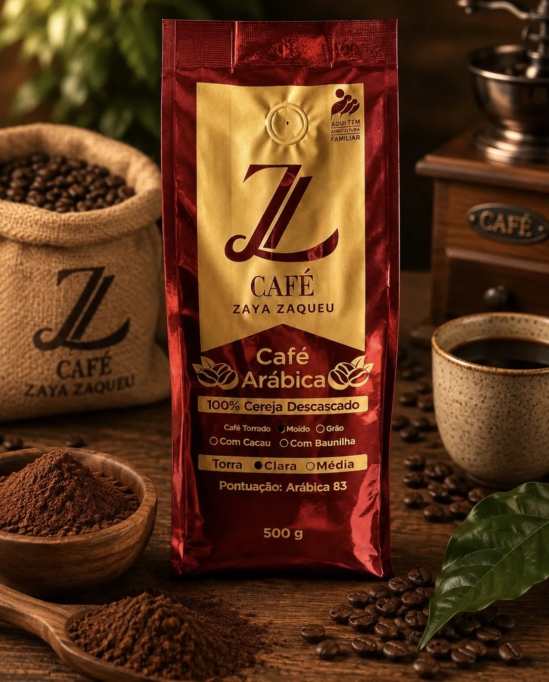 Café Especial moído 100% Arábica – Torra Clara 500g